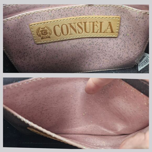 **$OLD**Consuela Sophie Black Swirly Midtown Crossbody Multicolor NWOT - Picture 7 of 10